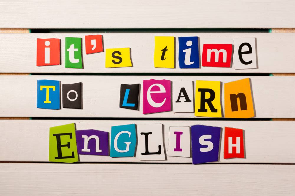 its time to learn english کارجویا